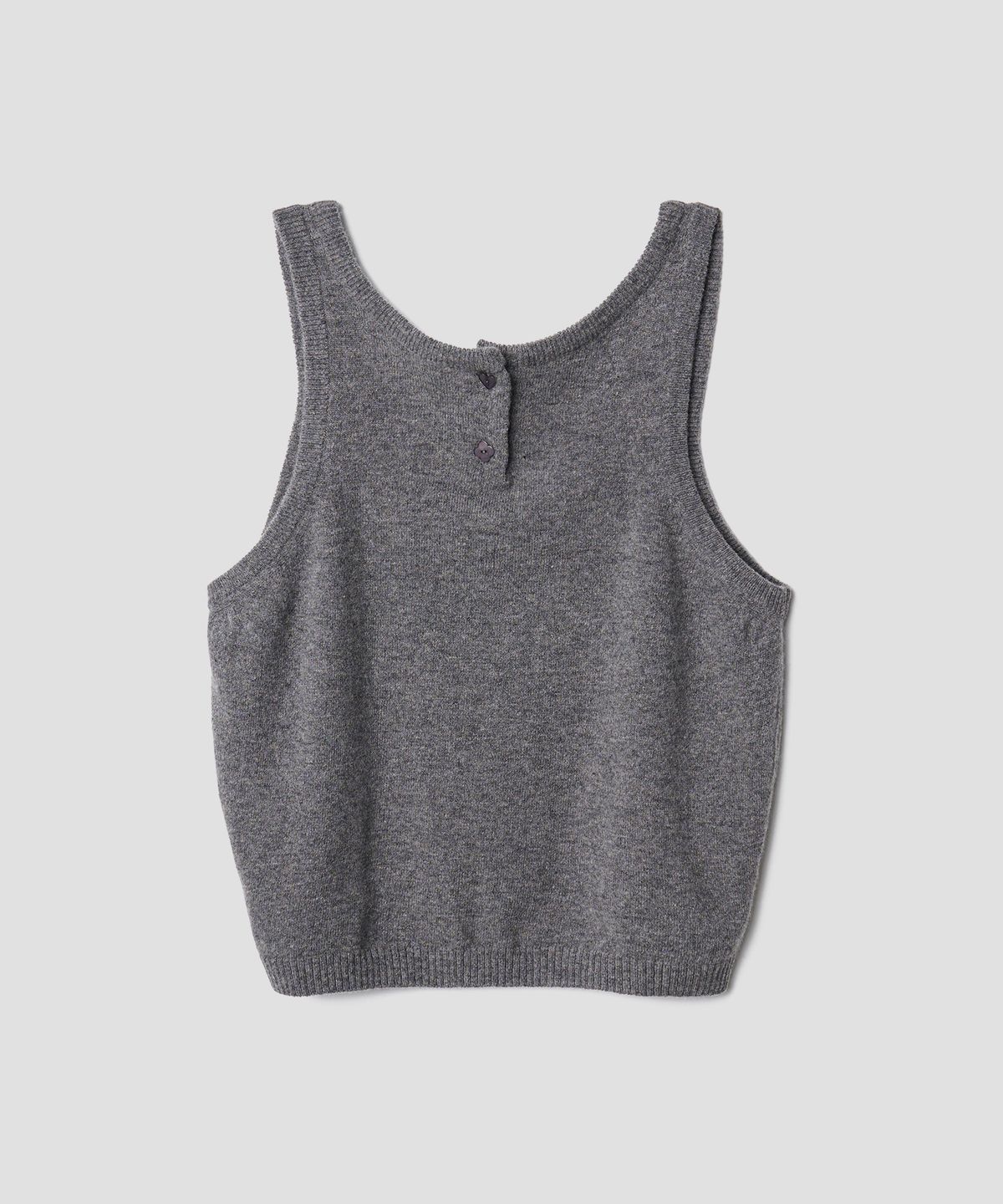 튜드먼트(TTUDEMENT) TWO-WAY KNIT BUSTIER CHARCOAL
