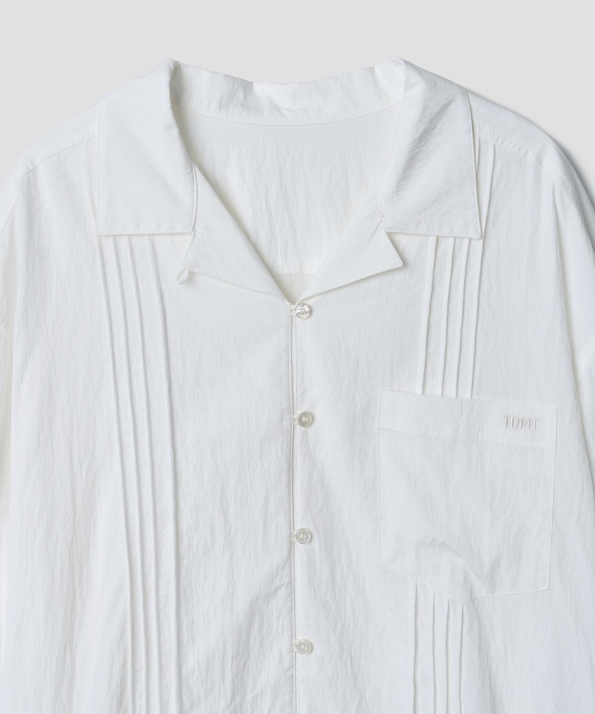 튜드먼트(TTUDEMENT) PINTUCK BLOUSE IVORY
