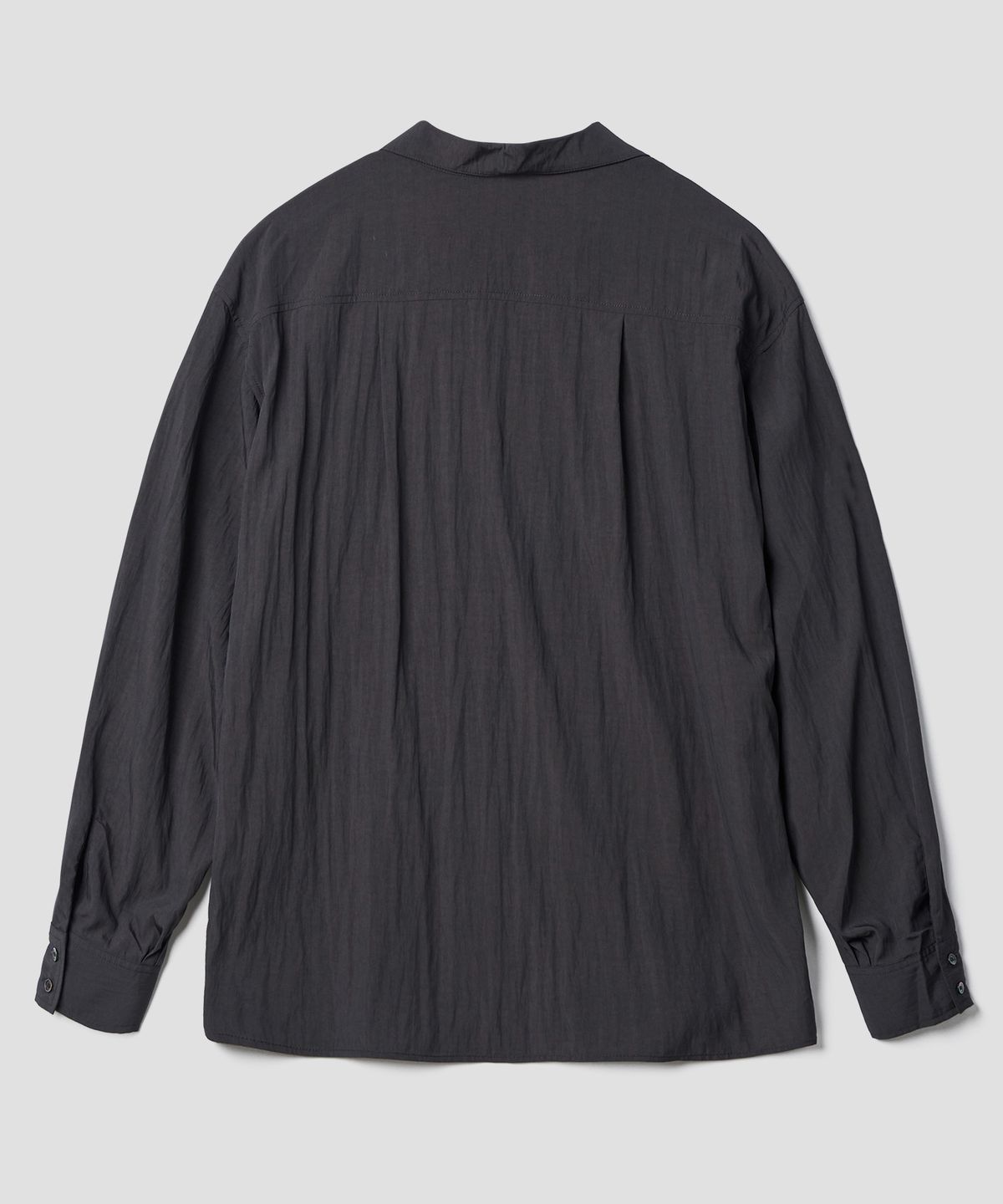 튜드먼트(TTUDEMENT) PINTUCK BLOUSE CHARCOAL