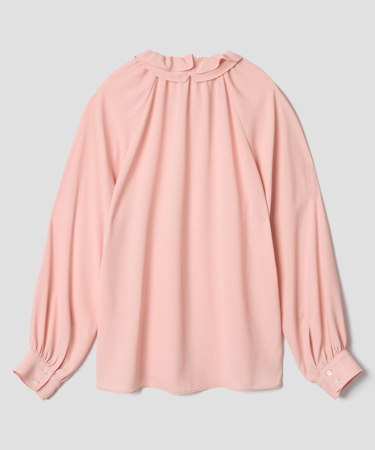 튜드먼트(TTUDEMENT) 70s RUFFLE BLOUSE BLUSH