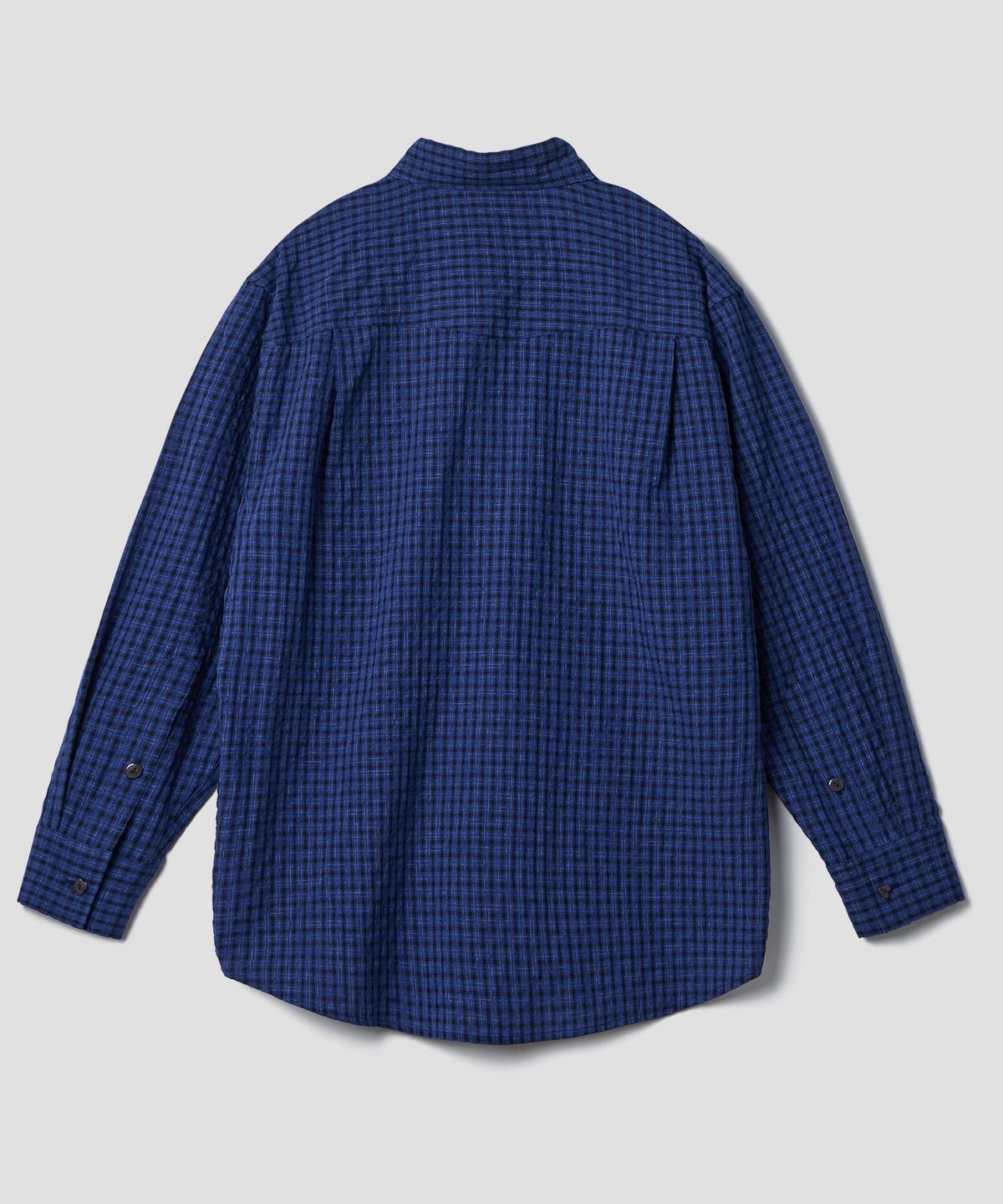 튜드먼트(TTUDEMENT) WESTERN CHECK SHIRT_BLUE