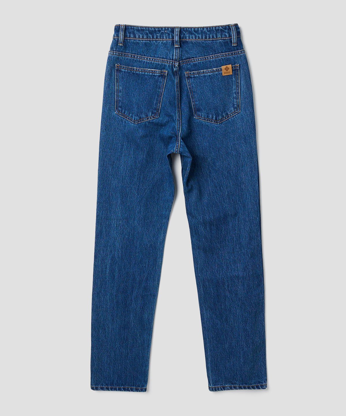 튜드먼트(TTUDEMENT) SLIM STRAIGHT DENIM PANTS_BLUE