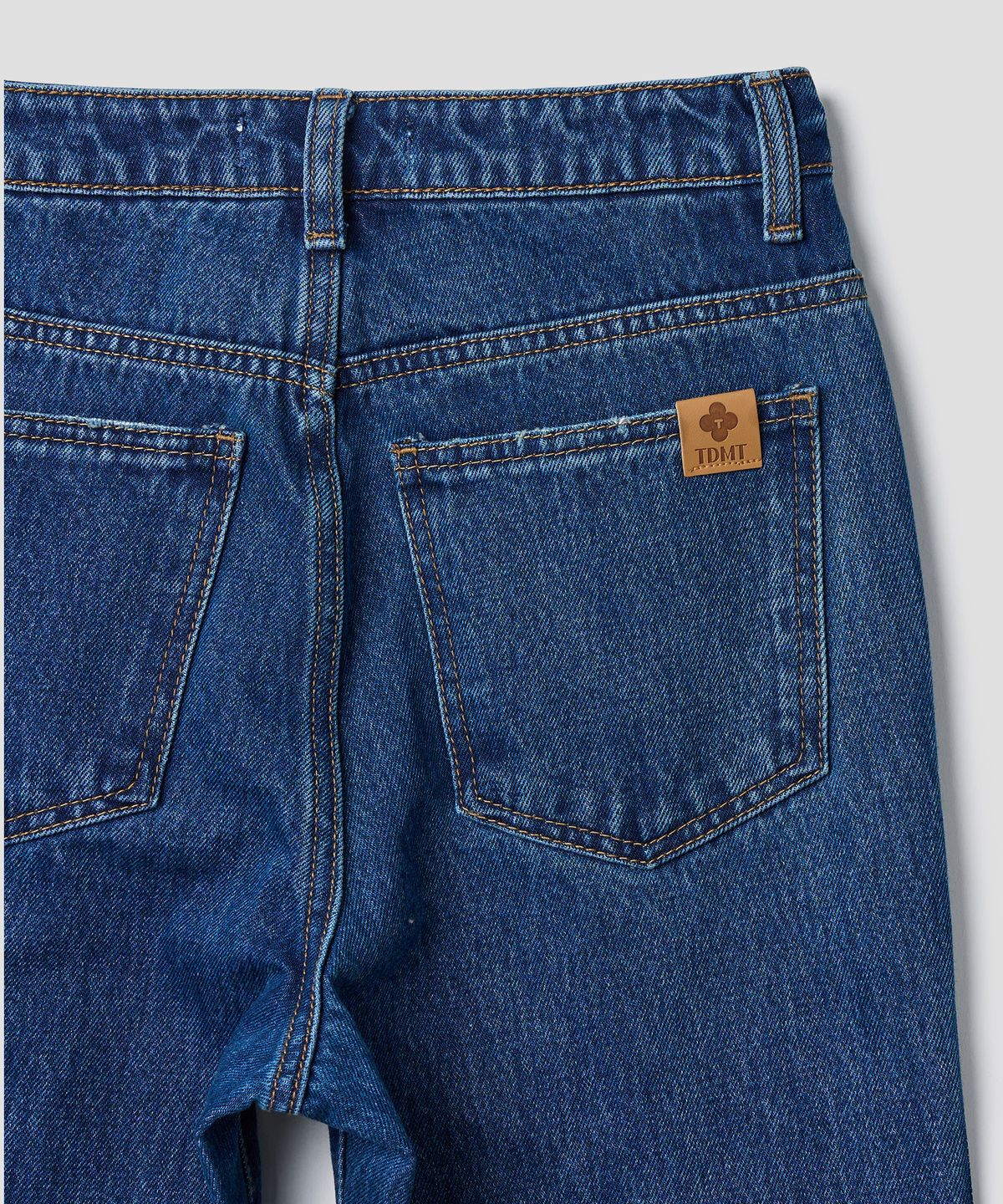 튜드먼트(TTUDEMENT) SLIM STRAIGHT DENIM PANTS_BLUE
