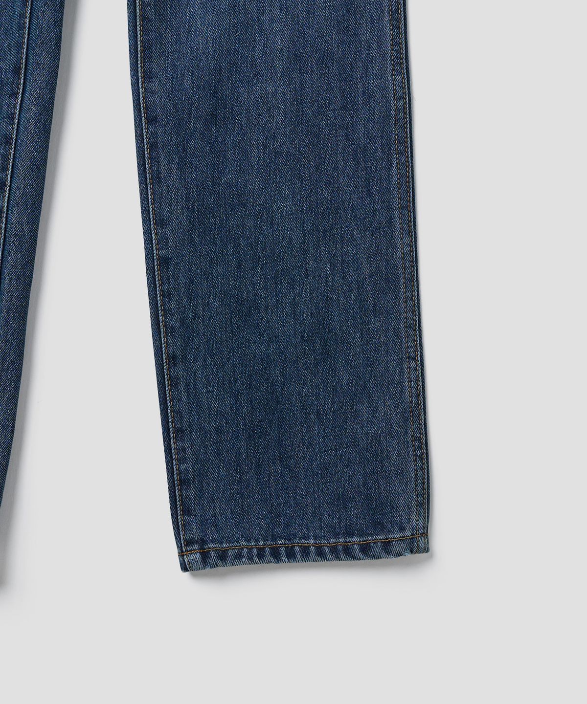 튜드먼트(TTUDEMENT) SLIM STRAIGHT DENIM PANTS_DEEP BLUE