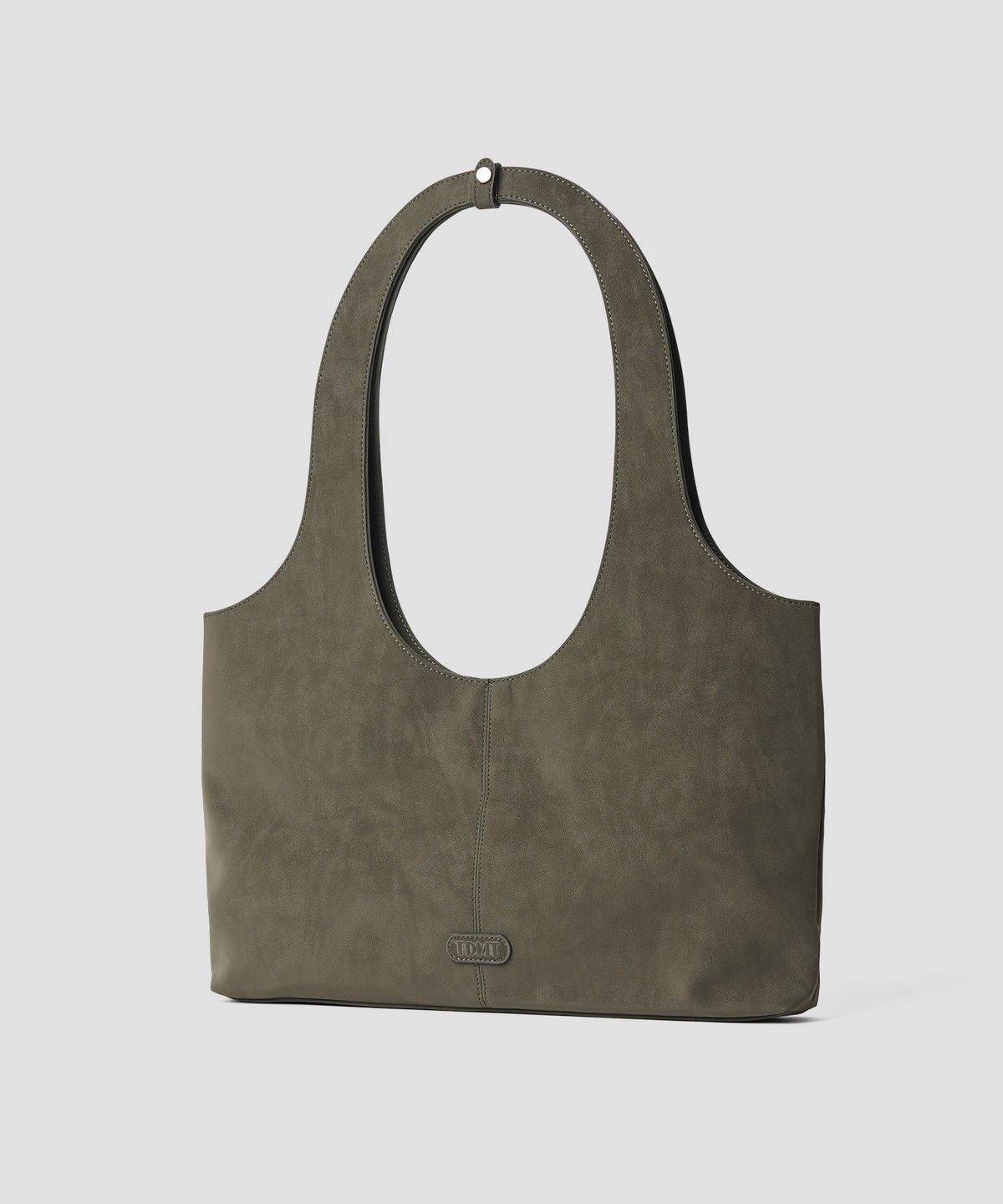 튜드먼트(TTUDEMENT) 60s OVAL HANDLE POCKET BAG KHAKI