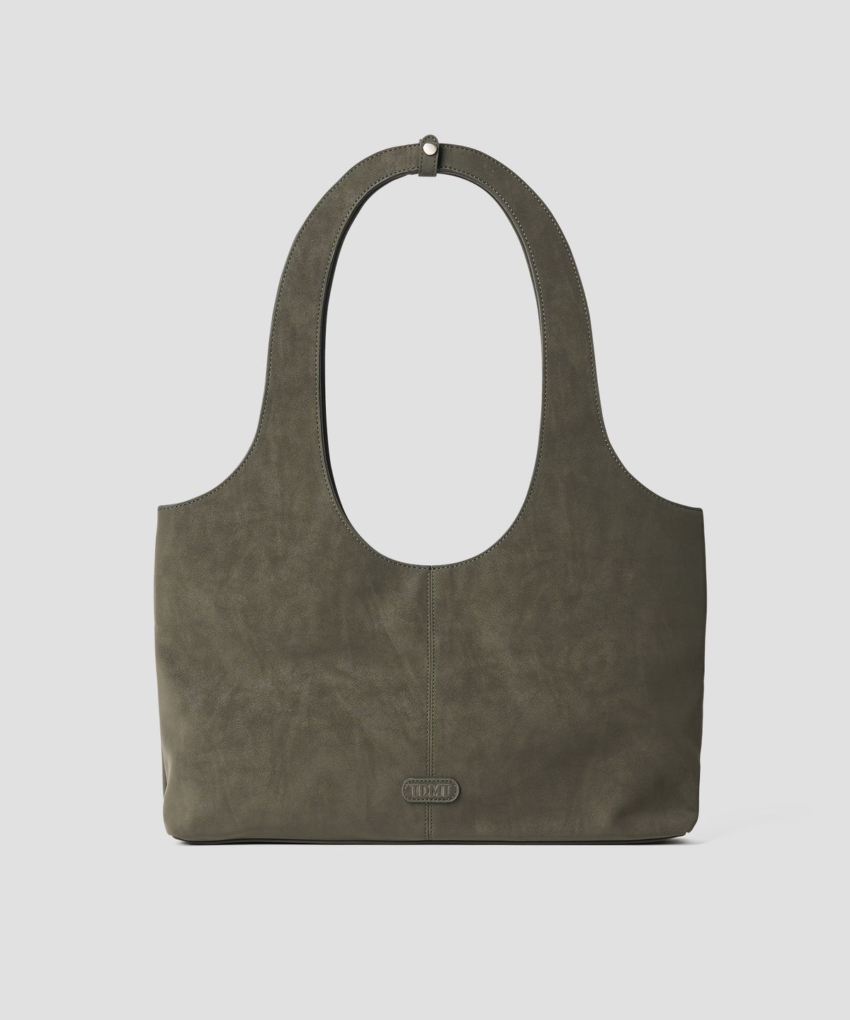 튜드먼트(TTUDEMENT) 60s OVAL HANDLE POCKET BAG KHAKI