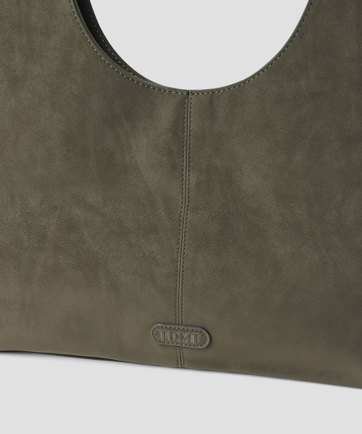 튜드먼트(TTUDEMENT) 60s OVAL HANDLE POCKET BAG KHAKI