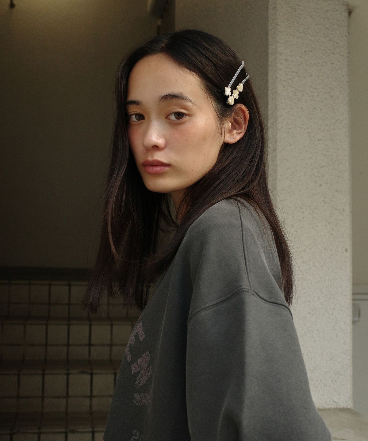 튜드먼트(TTUDEMENT) MARGOTs CLIP SET BEIGE