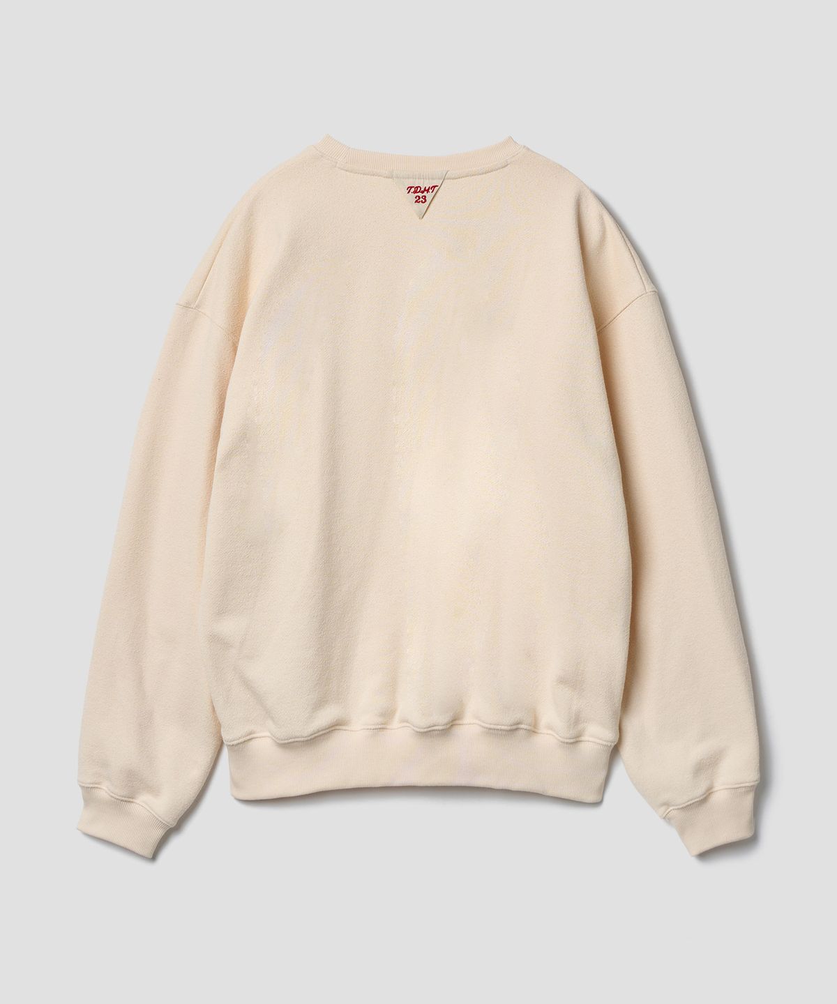 튜드먼트(TTUDEMENT) CLOVER BOUCLE SWEATSHIRT IVORY