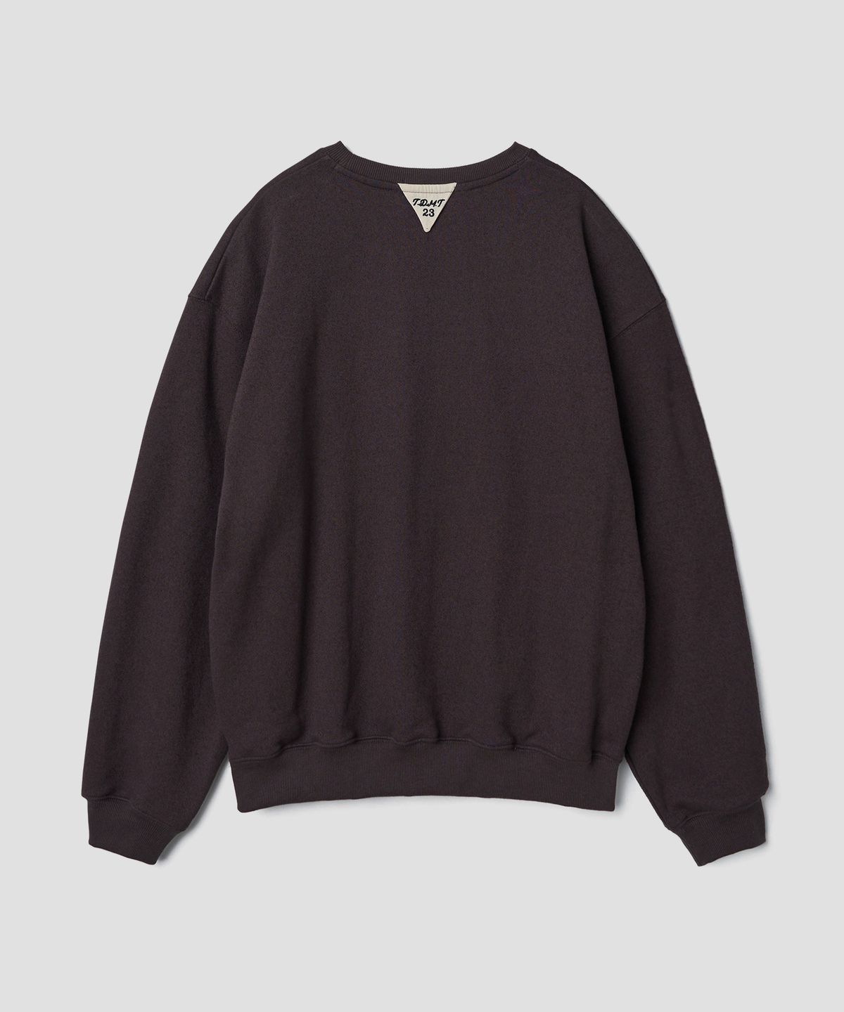 튜드먼트(TTUDEMENT) CLOVER BOUCLE SWEATSHIRT BROWN
