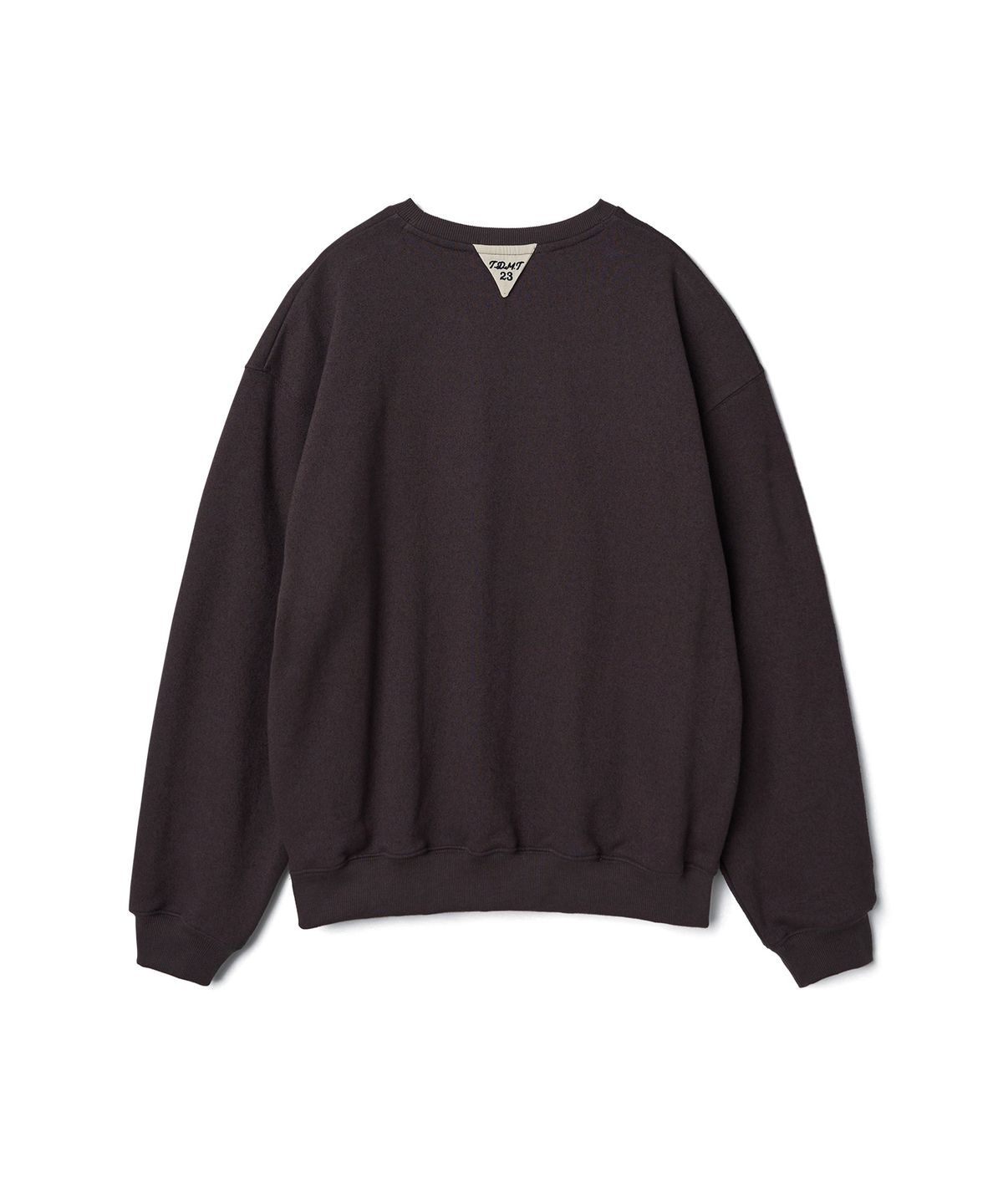 튜드먼트(TTUDEMENT) CLOVER BOUCLE SWEATSHIRT BROWN