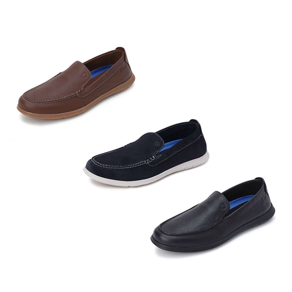 클락스(CLARKS) 클락스 남성 경량 플렉시블 슬립온 3종 택1 CLASLC4121MF