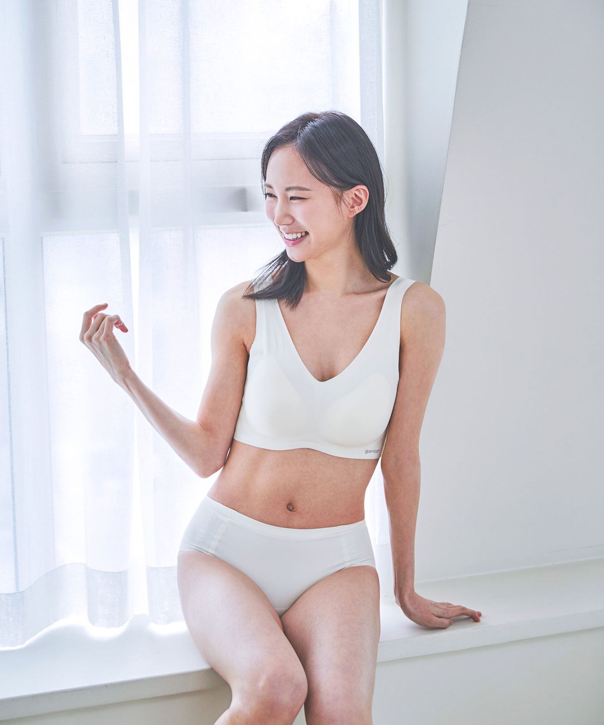 감탄(GAMTAN) 인견쿨 베이직 런닝형 브라 2PACK