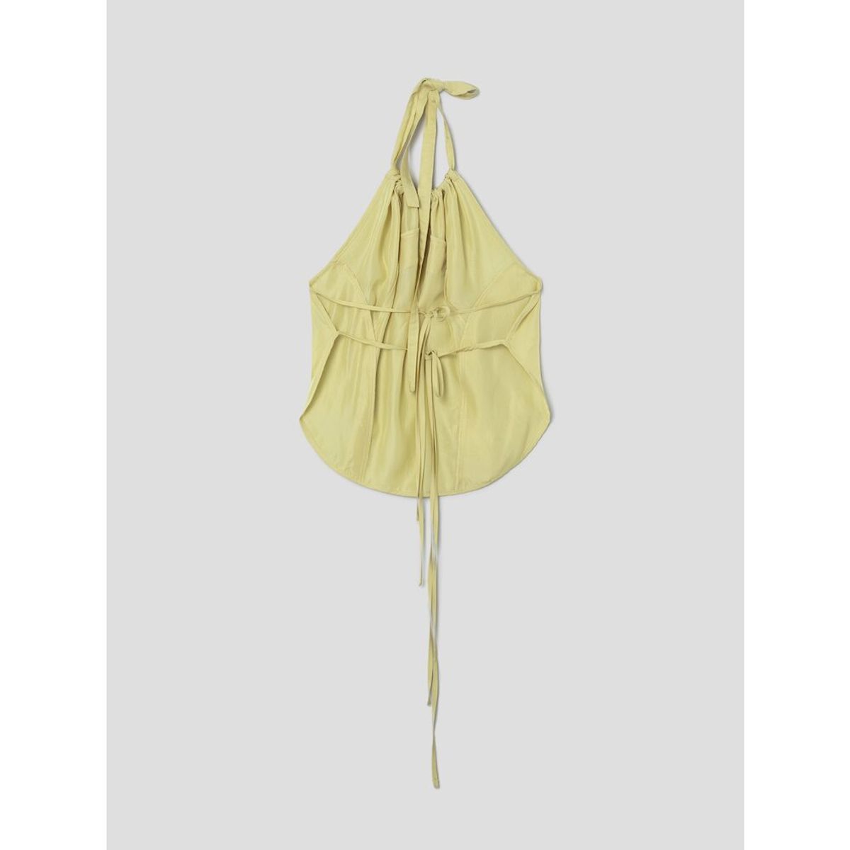 앙개(ANGGAE) Tulip Layering Top   Lemon