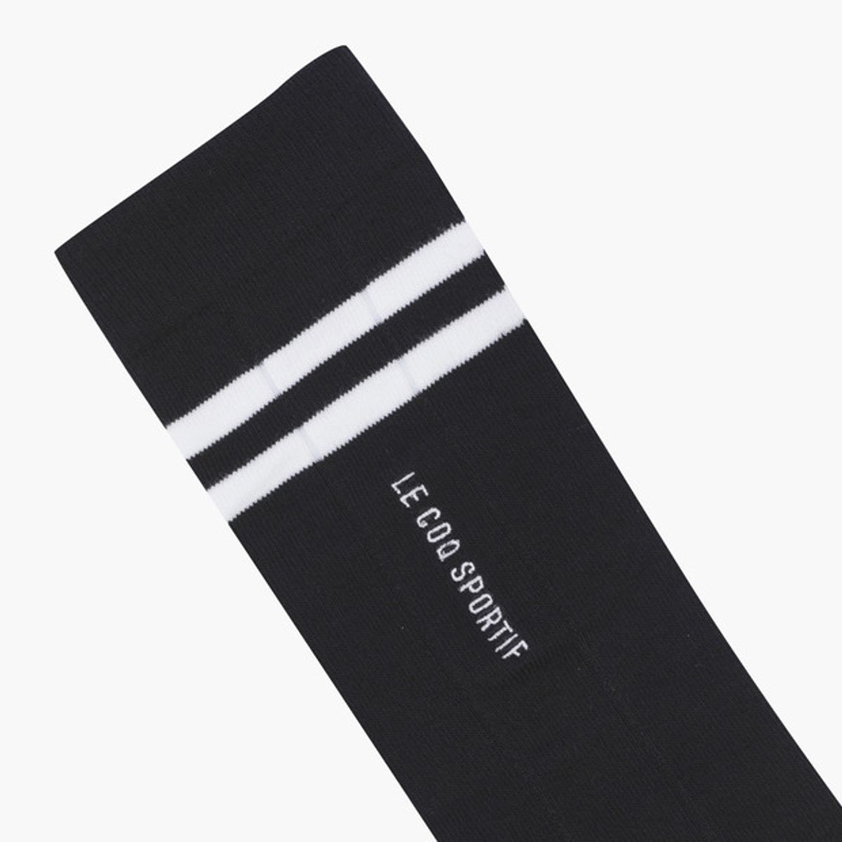 르꼬끄 골프(LECOQ GOLF) 여성 컬러배색 골지 니삭스 (GQ322LKS83)