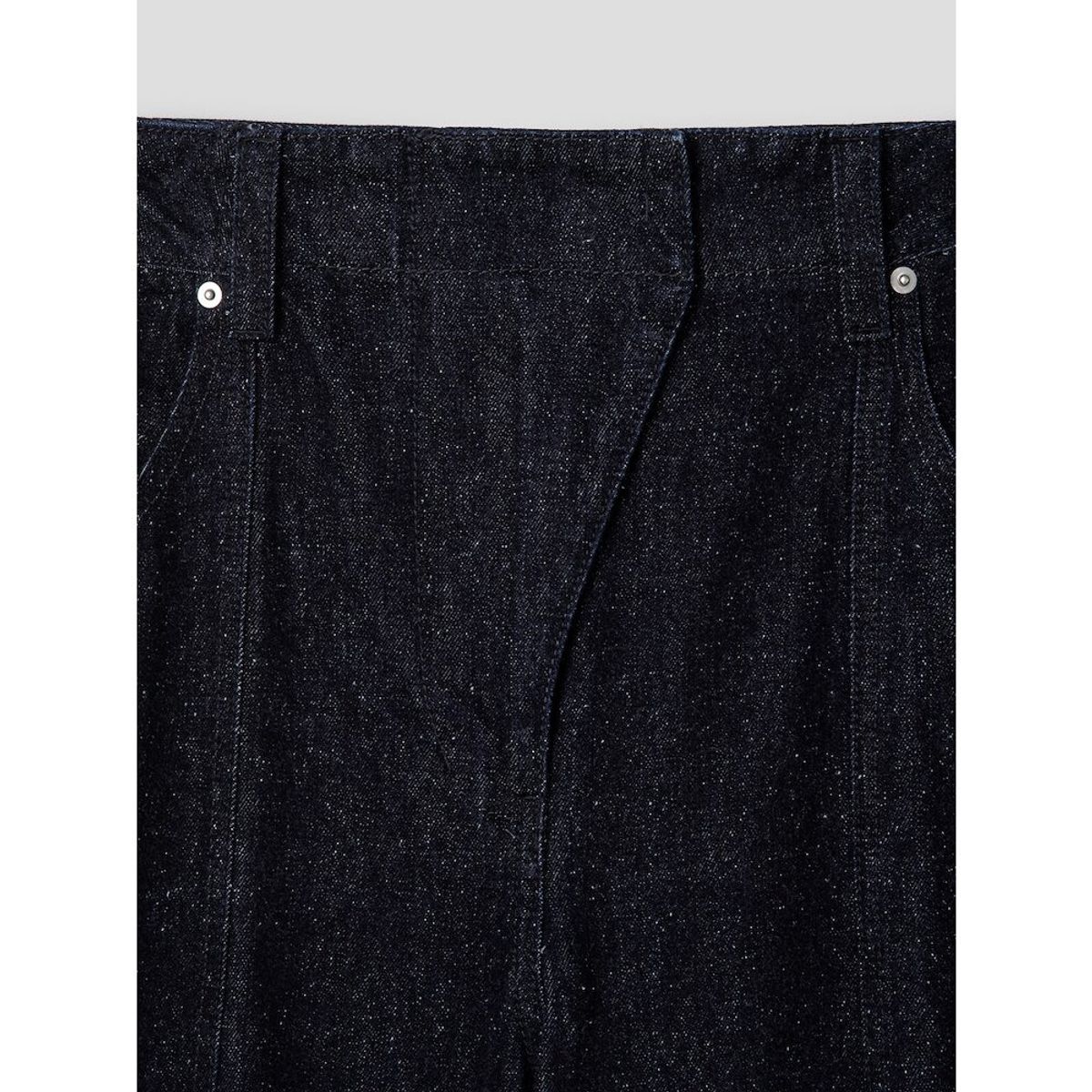 앙개(ANGGAE) Nep Wide Denim   Navy