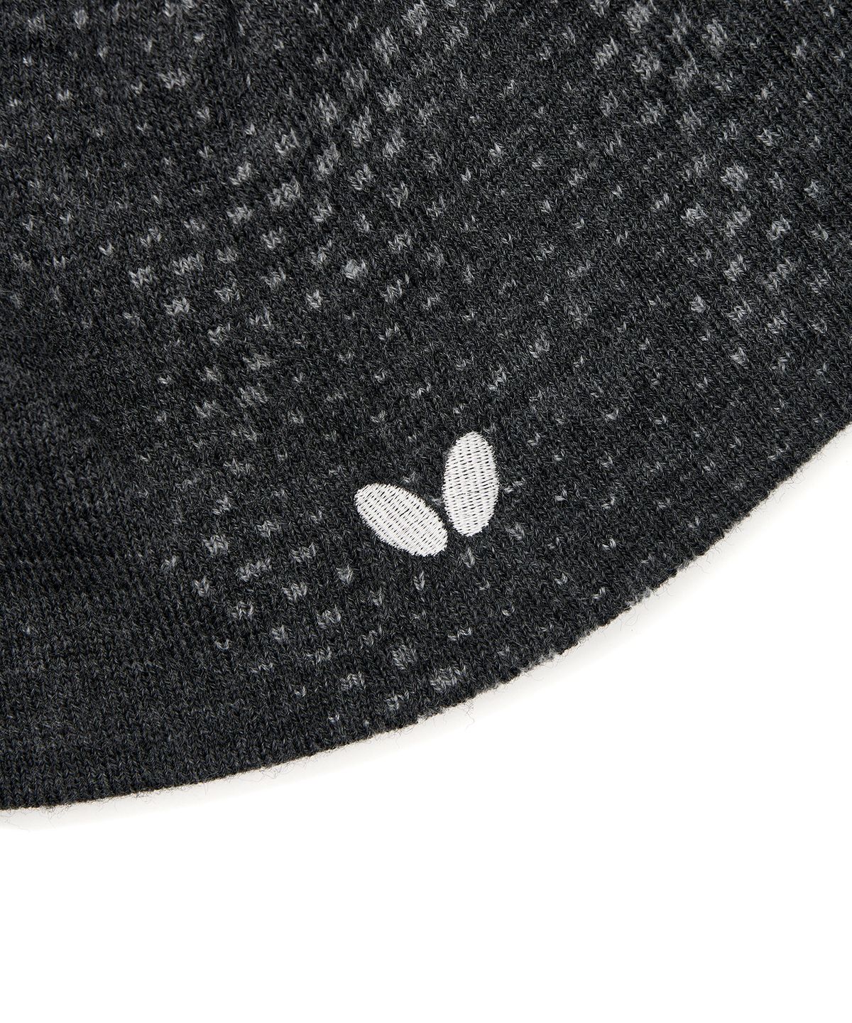 버터플라이 스포츠웨어(BUTTERFLY SPORTSWEAR) 아크릴 패턴 비니 차콜