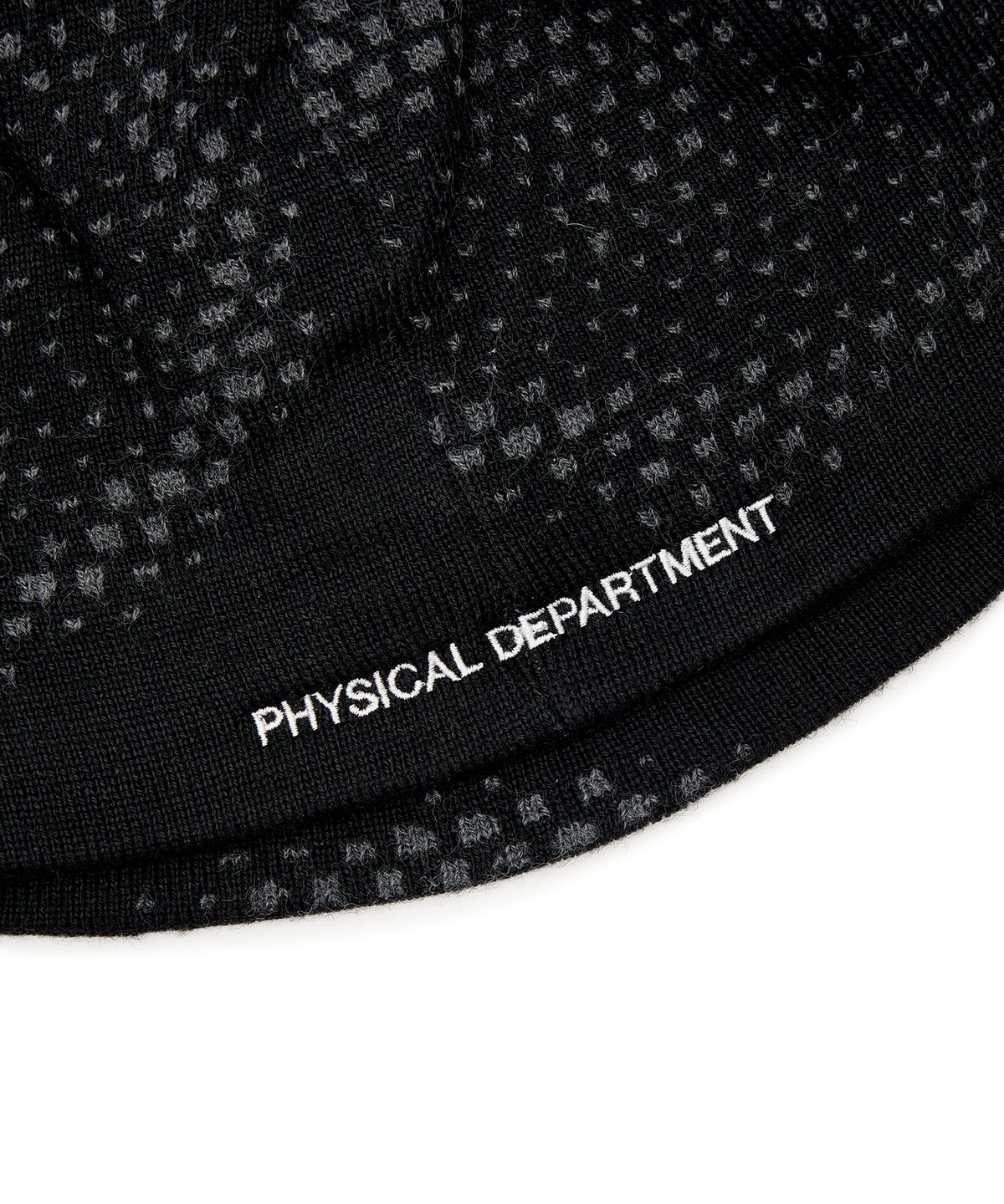 버터플라이 스포츠웨어(BUTTERFLY SPORTSWEAR) 아크릴 패턴 비니 블랙