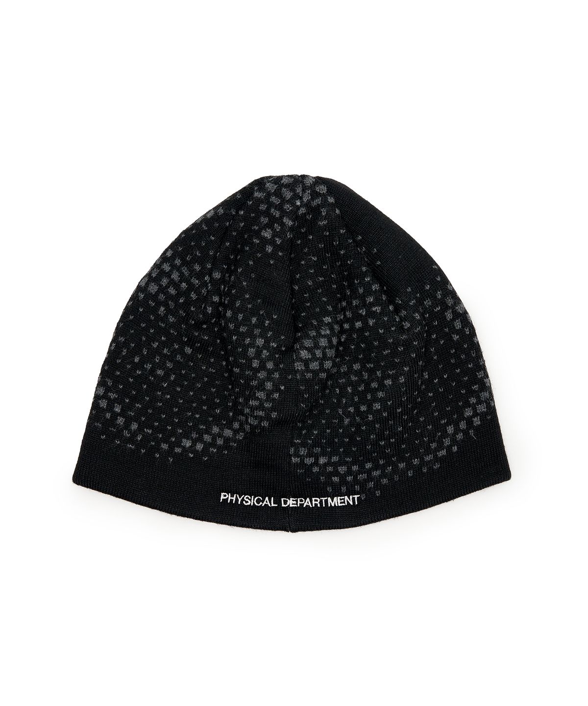 버터플라이 스포츠웨어(BUTTERFLY SPORTSWEAR) 아크릴 패턴 비니 블랙