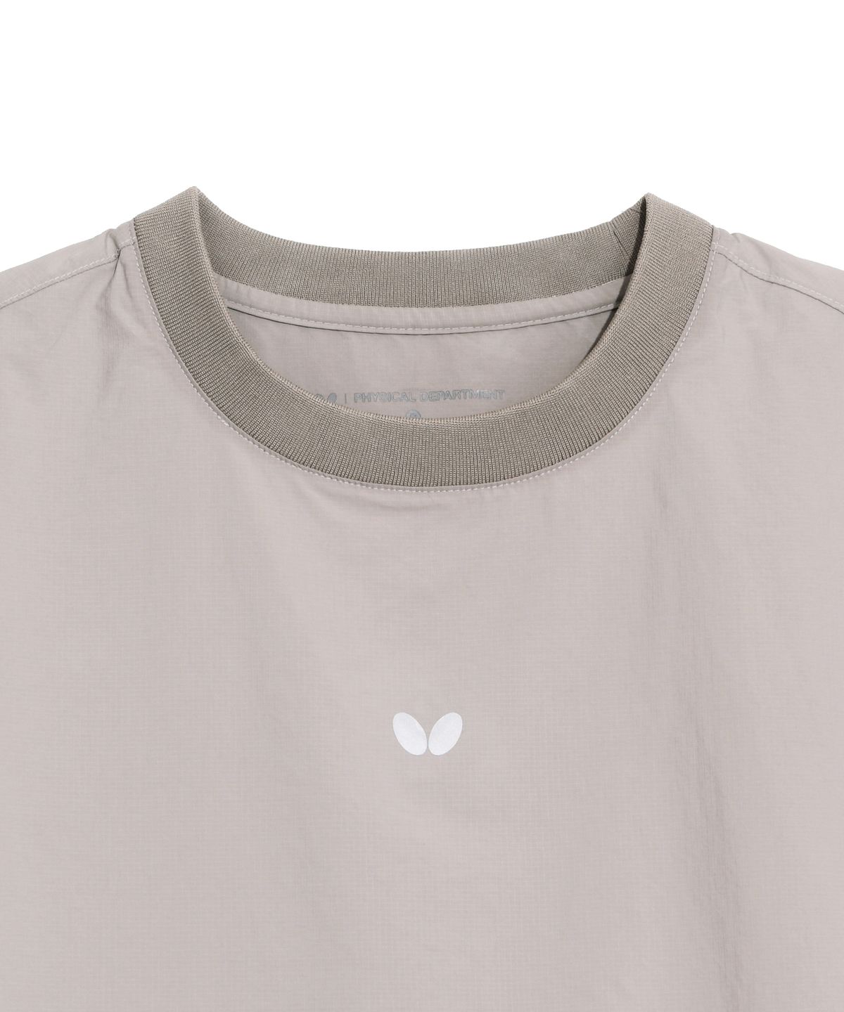 버터플라이 스포츠웨어(BUTTERFLY SPORTSWEAR) 액티브 트랙 롱 슬리브 라이트 그레이