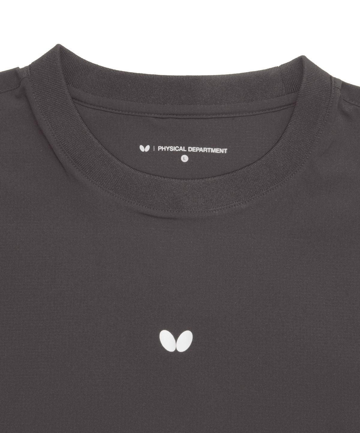 버터플라이 스포츠웨어(BUTTERFLY SPORTSWEAR) 액티브 트랙 롱 슬리브 차콜