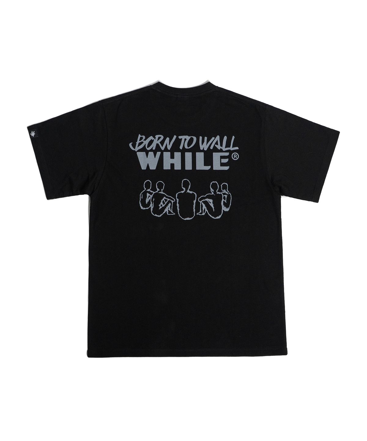 와일(WHILE) 본투월 티셔츠 (BLACK)
