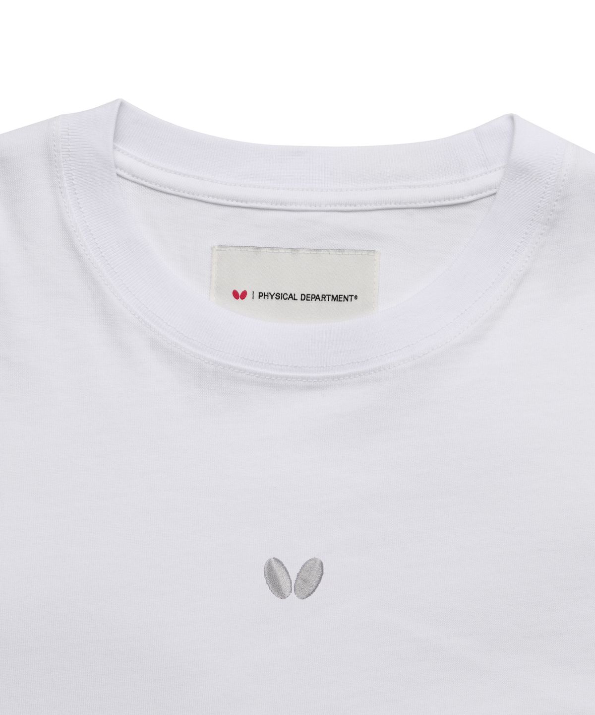 버터플라이 스포츠웨어(BUTTERFLY SPORTSWEAR) [2PACK] 버터플라이 로고 롱 슬리브 화이트/블랙