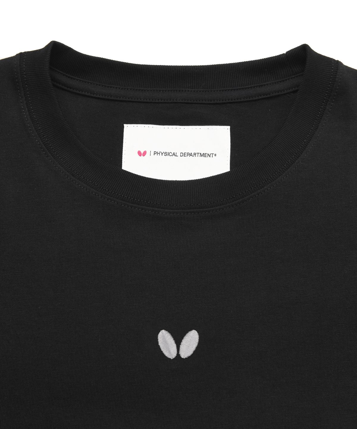 버터플라이 스포츠웨어(BUTTERFLY SPORTSWEAR) [2PACK] 버터플라이 로고 롱 슬리브 화이트/블랙