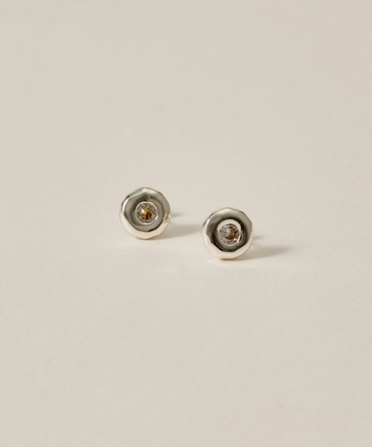노비스도쿄(NOVICE TOKYO) CZ 스터드 피어스 CZ Stud Pierce/ Silver
