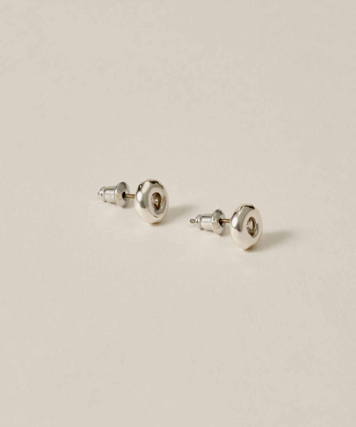 노비스도쿄(NOVICE TOKYO) CZ 스터드 피어스 CZ Stud Pierce/ Silver