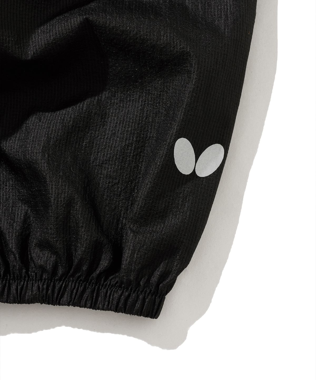 버터플라이 스포츠웨어(BUTTERFLY SPORTSWEAR) 커브라인 캡 후드 바람막이 자켓 블랙