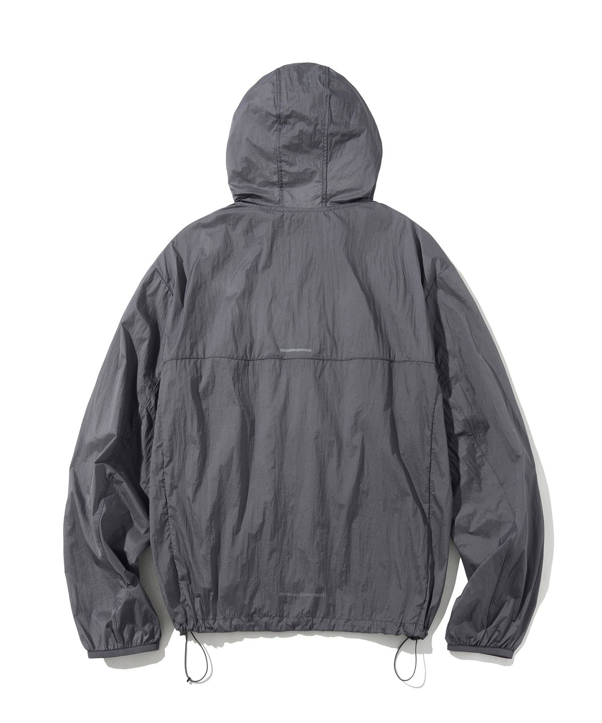 버터플라이 스포츠웨어(BUTTERFLY SPORTSWEAR) 스트링 후드 바람막이 차콜