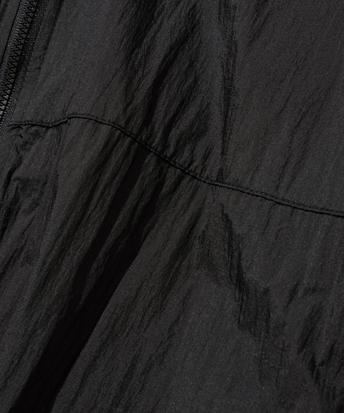 버터플라이 스포츠웨어(BUTTERFLY SPORTSWEAR) 스트링 후드 바람막이 블랙