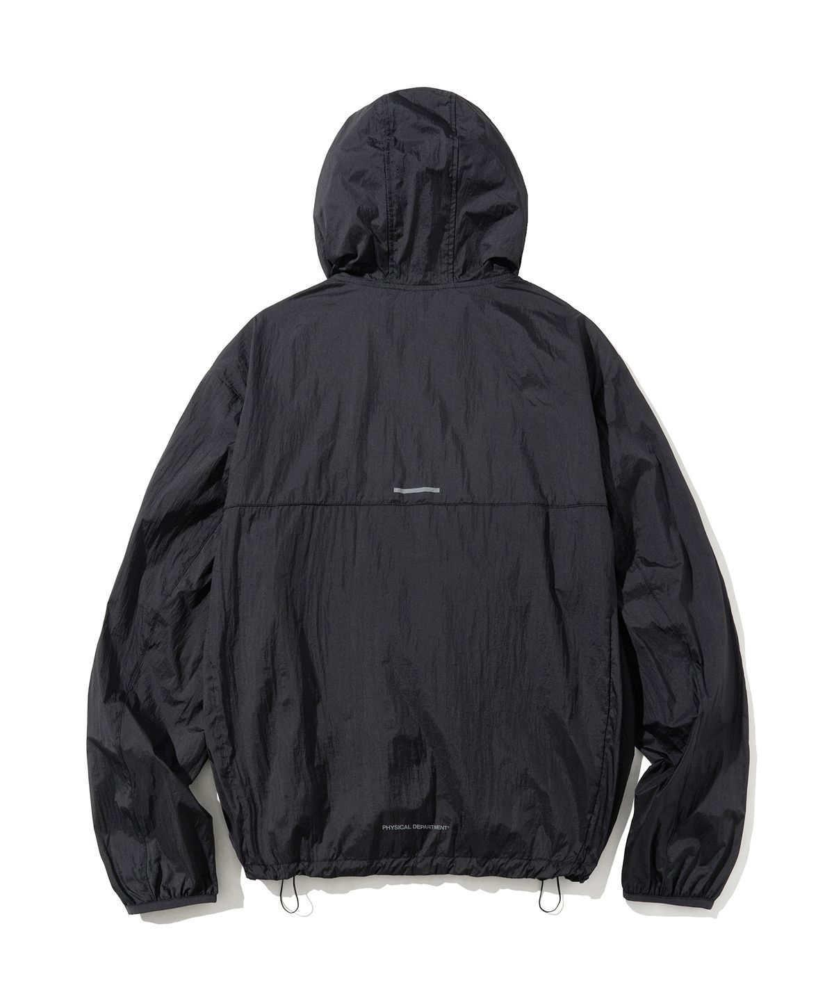 버터플라이 스포츠웨어(BUTTERFLY SPORTSWEAR) 스트링 후드 바람막이 블랙