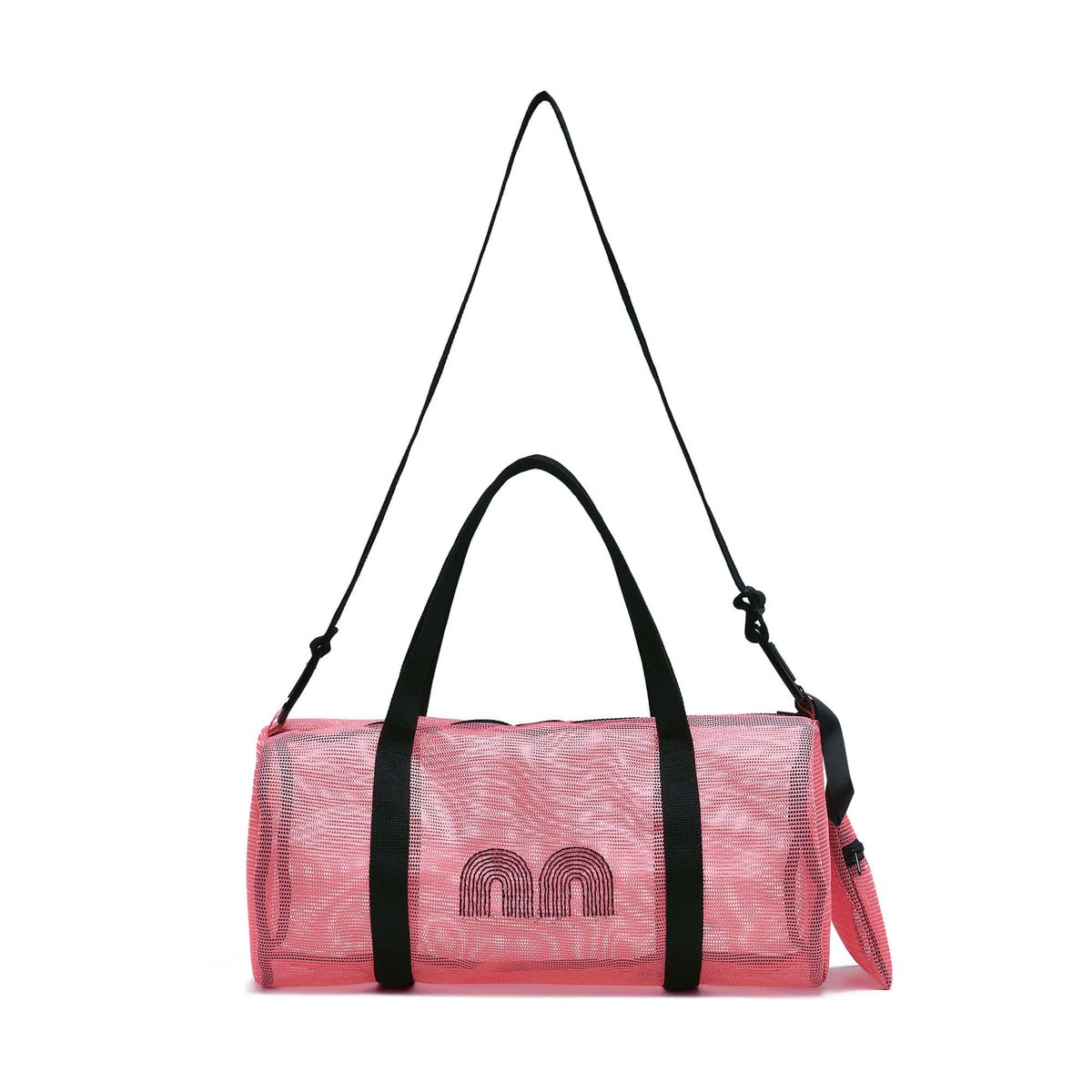 낫뉴(NOT NEW) Mesh Boston Bag Pink