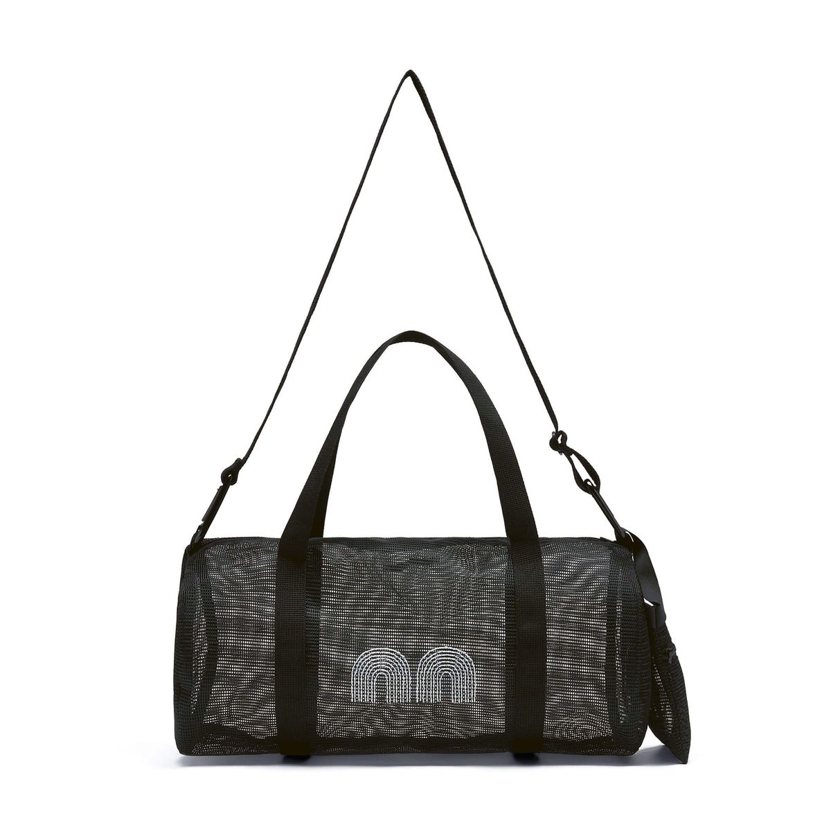 낫뉴(NOT NEW) Mesh Boston Bag Black