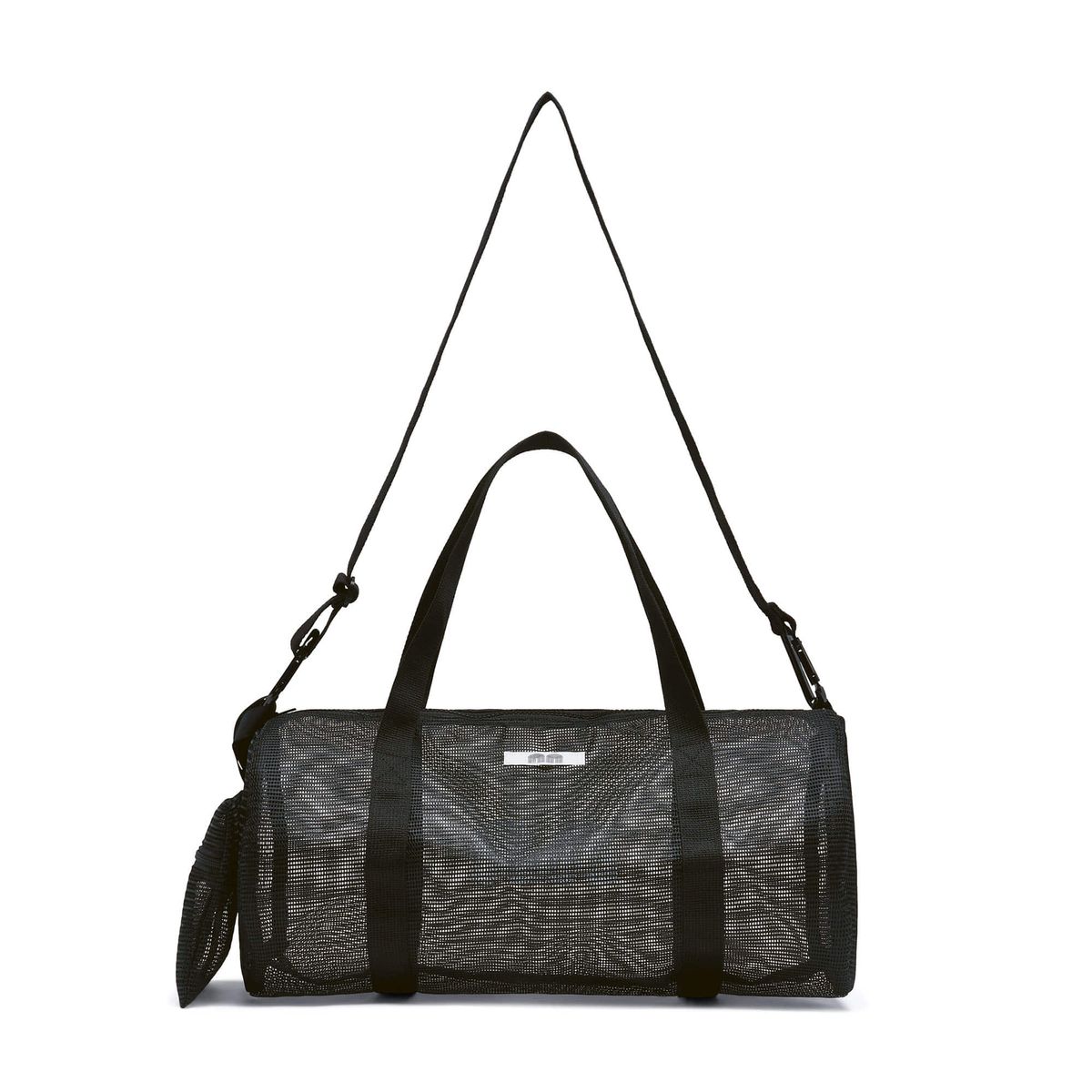 낫뉴(NOT NEW) Mesh Boston Bag Black