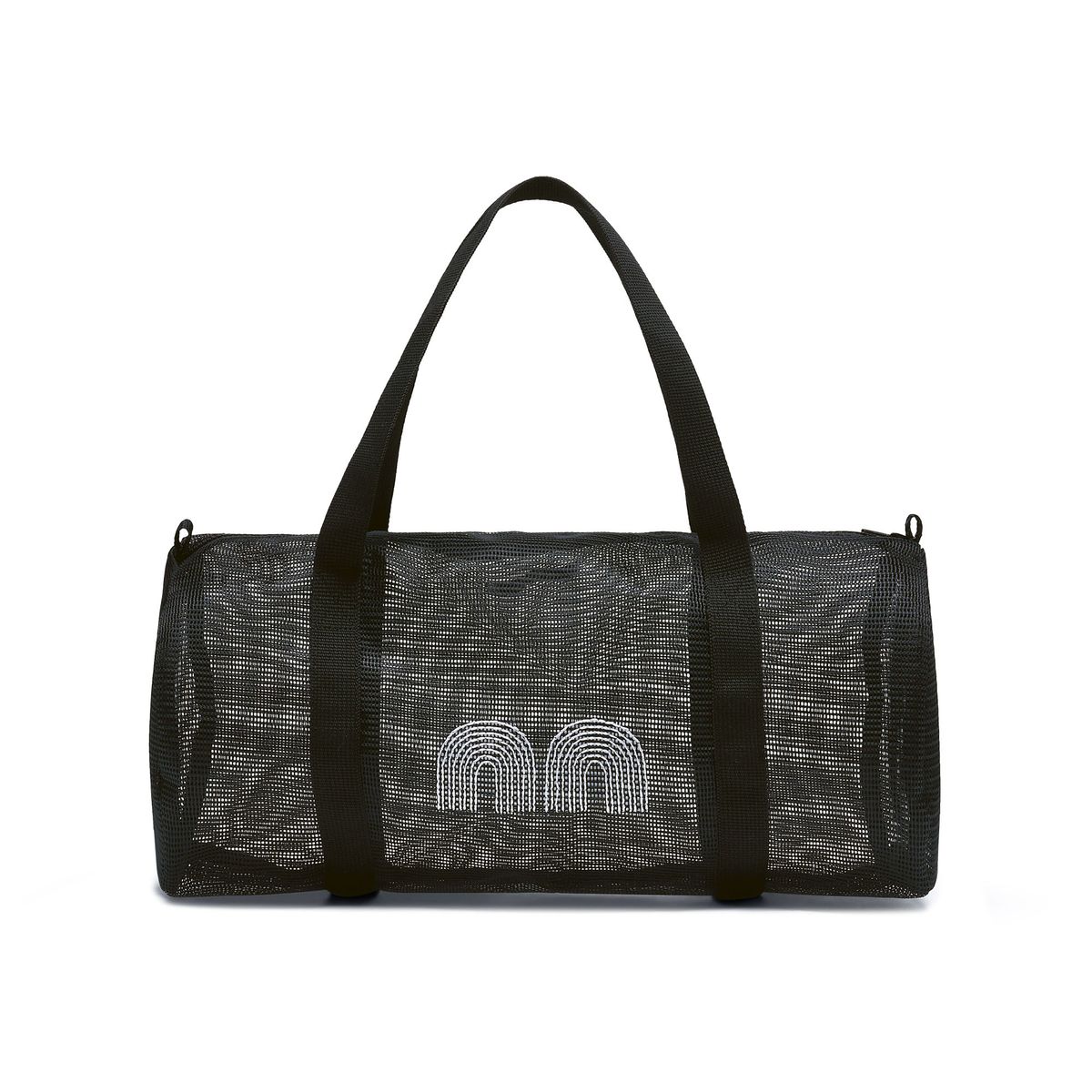 낫뉴(NOT NEW) Mesh Boston Bag Black
