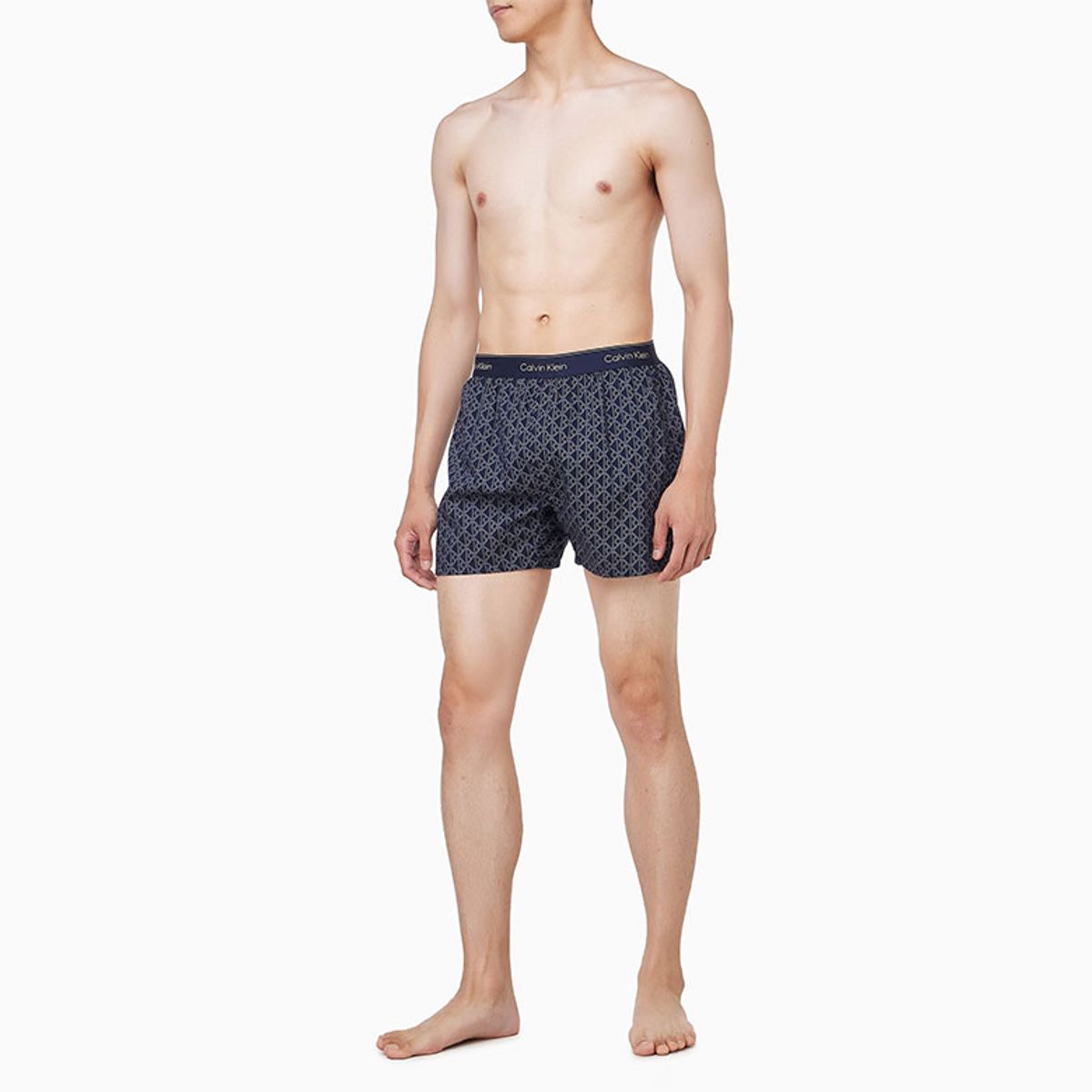 캘빈클라인 언더웨어(CALVIN KLEIN UNDERWEAR) 남성 코튼 포플린 박서_NM28312RL