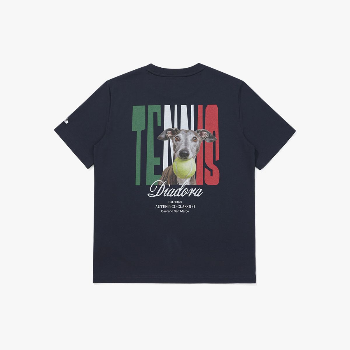 디아도라(diadora) 바이트볼 테니스 반팔 티셔츠 NAVY