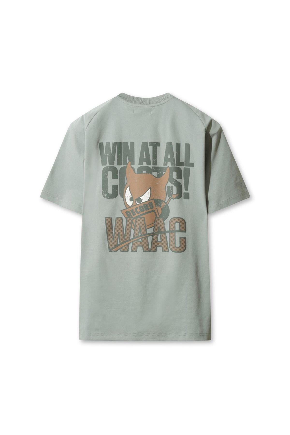 왁(WAAC) Uni WAACKY Crewneck Top WMTCA25604KHD