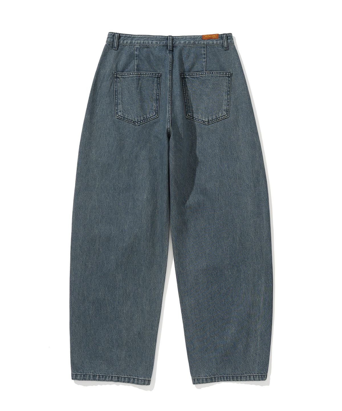시도(SIIIIDO) NOSTALGIA GR WASHED CURVED LINE DENIM JEANS #1