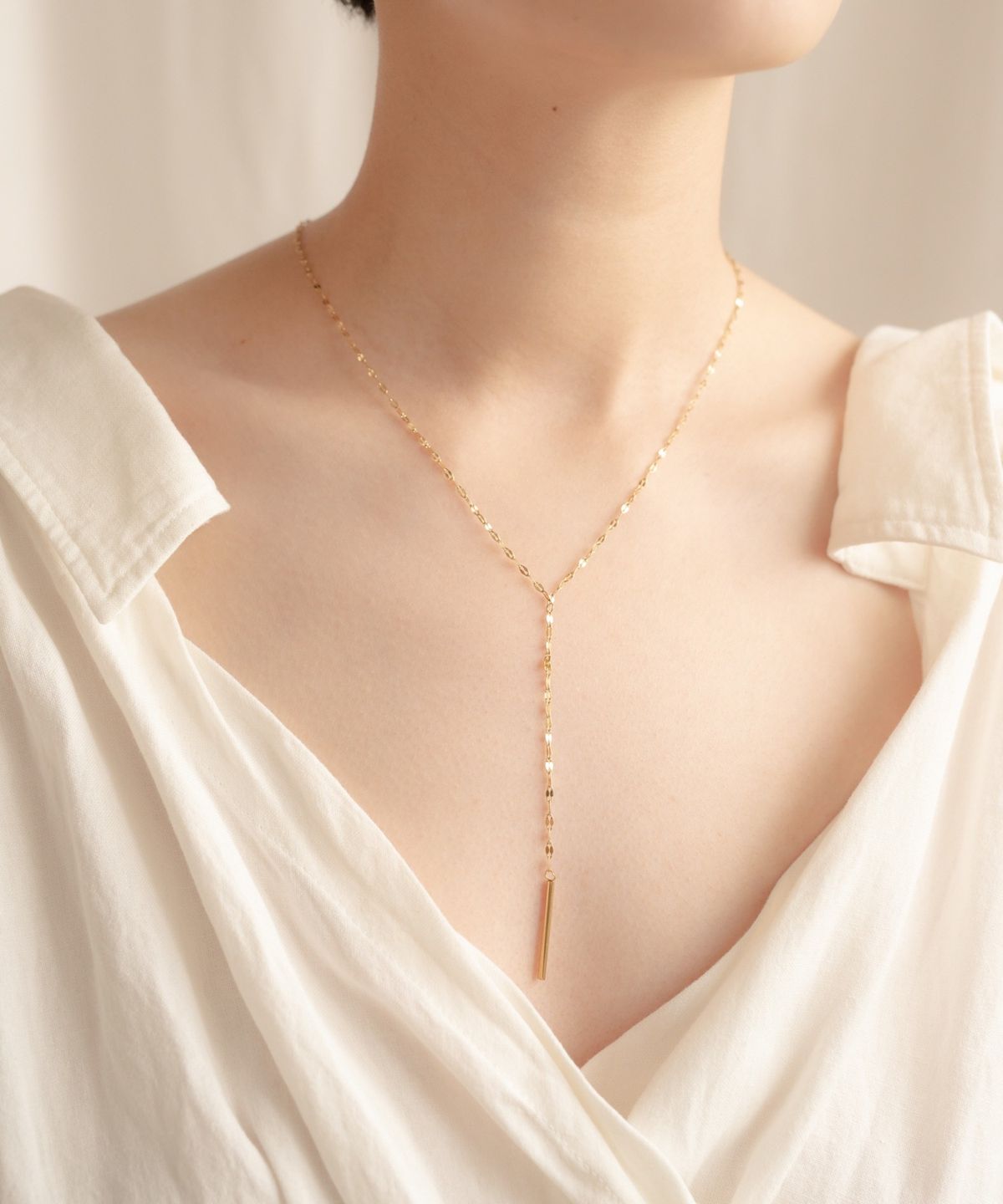노비스도쿄(NOVICE TOKYO) 체인 롱 초커 Chain Long Choker / Gold