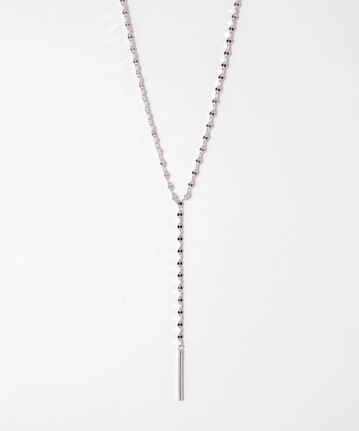 노비스도쿄(NOVICE TOKYO) 체인 롱 초커 Chain Long Choker  / Silver