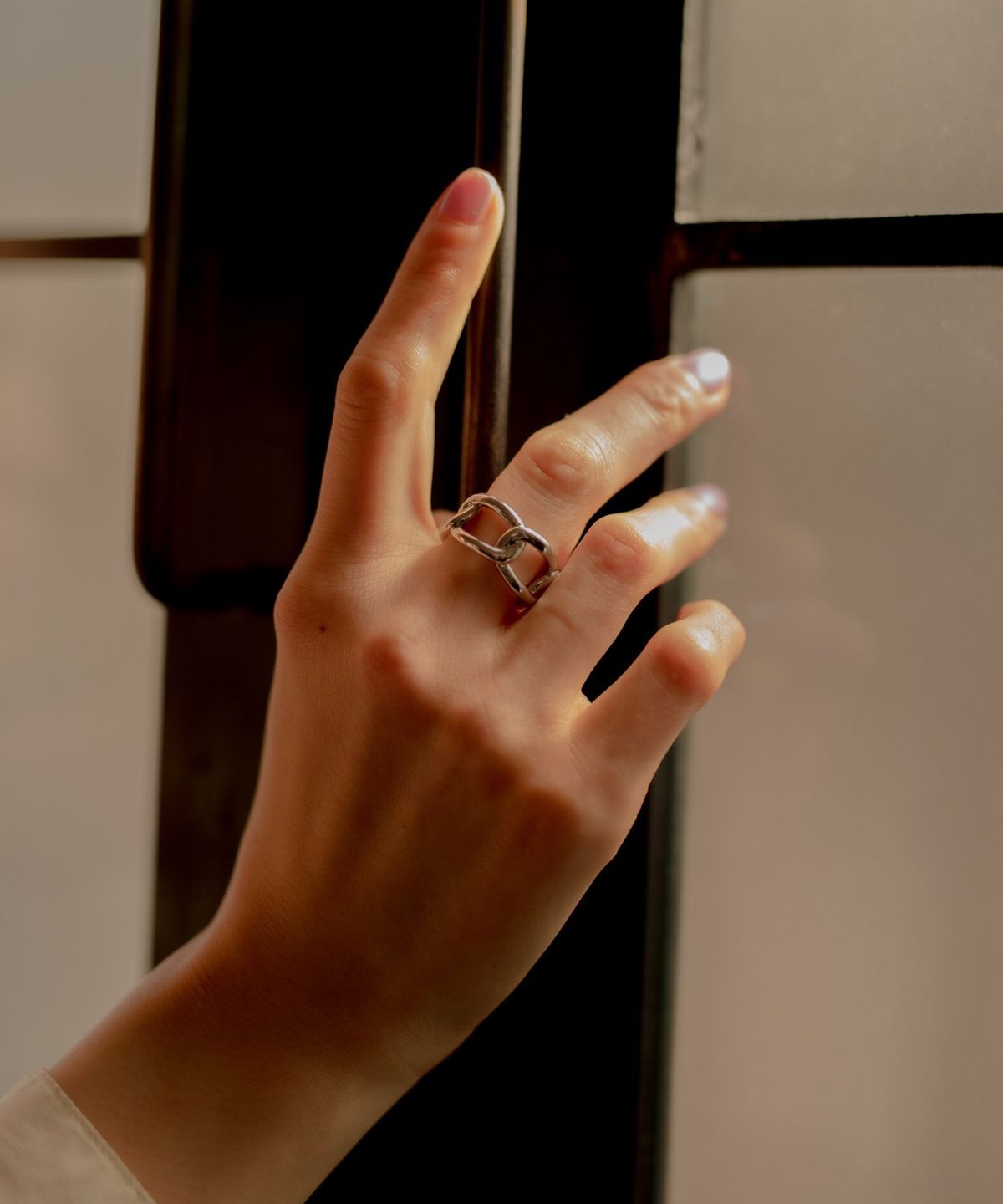 노비스도쿄(NOVICE TOKYO) 체인 링 Chain Ring  / Silver