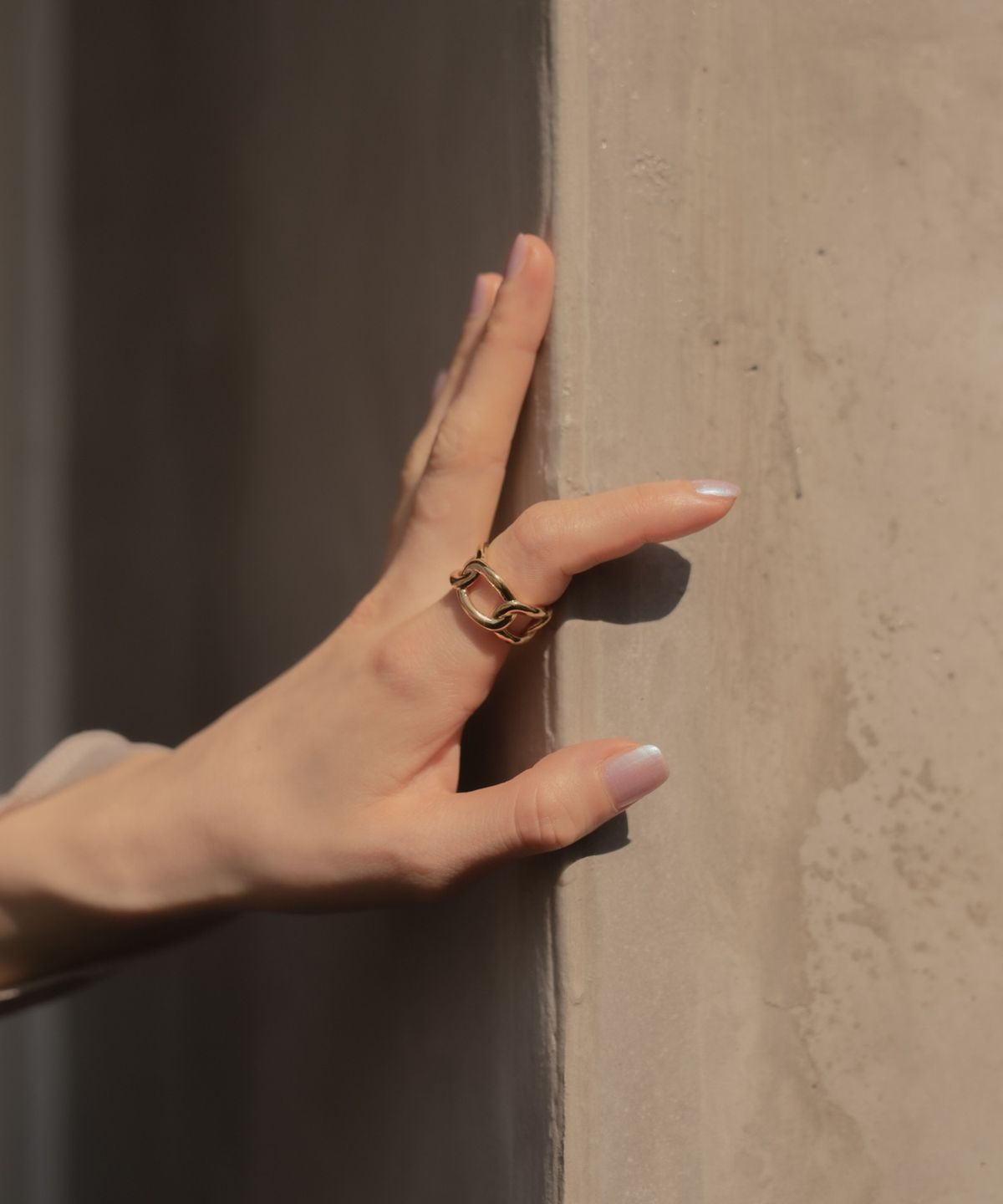 노비스도쿄(NOVICE TOKYO) 체인 링 Chain Ring / Gold