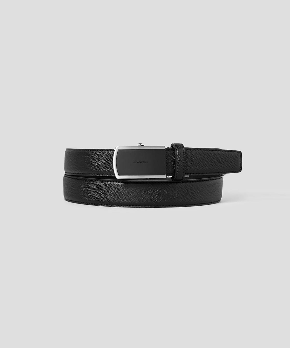 빈폴 액세서리(BEANPOLE ACCESSORY) 빈폴 로고 자동 벨트  블랙
