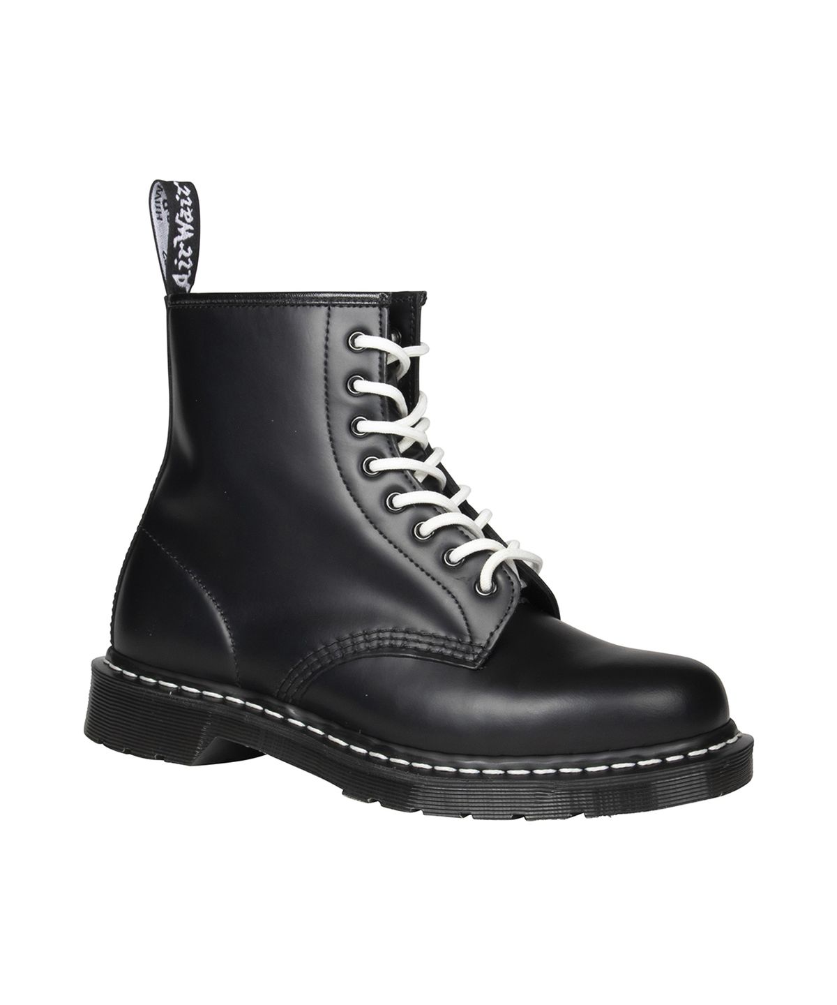 닥터마틴(DR.MARTENS) 1460 블랙 스무스 화이트 스티치 / 24758001