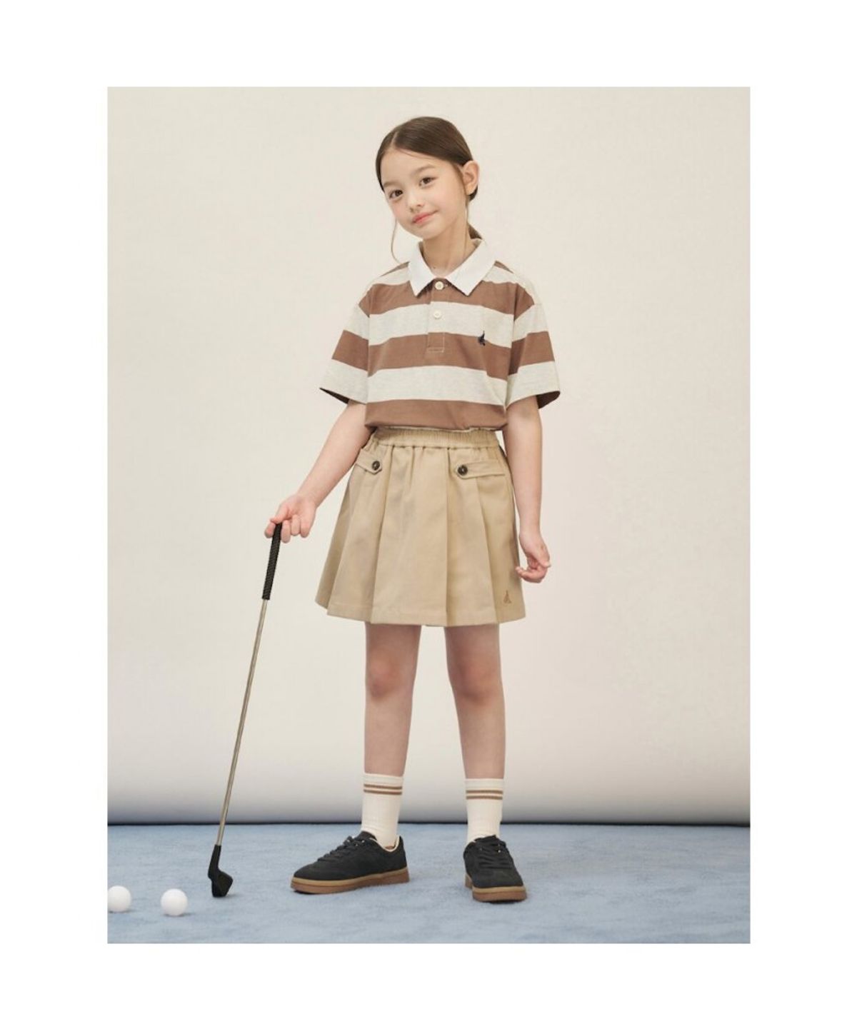 빈폴 키즈(BEANPOLE KIDS) 트렌치형 치마 바지  베이지 (BI5827G01A) (BI5827G01A) (BI5827G01A)