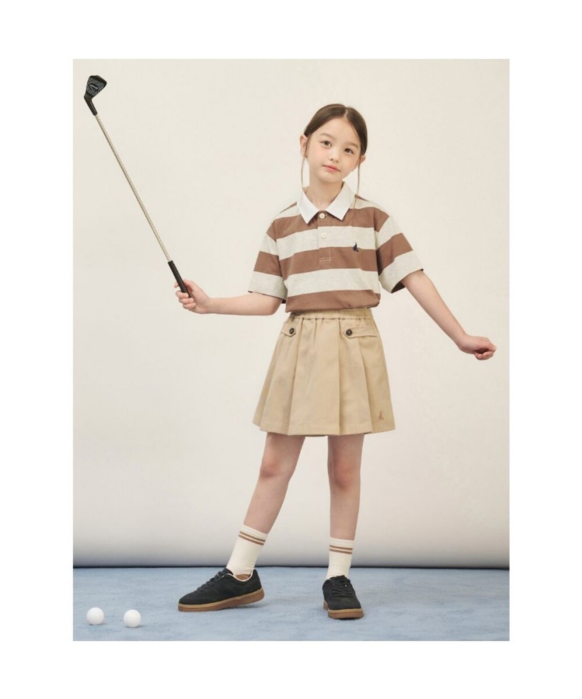 빈폴 키즈(BEANPOLE KIDS) 트렌치형 치마 바지  베이지 (BI5827G01A) (BI5827G01A) (BI5827G01A)
